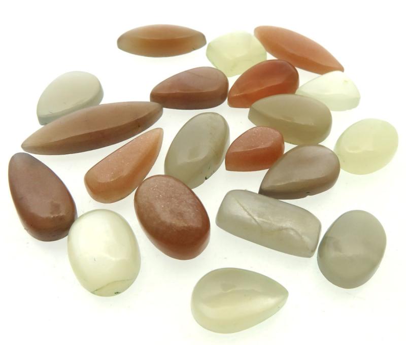 Mixed Moonstone Cabochon Pack
