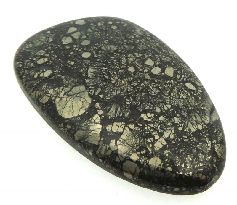 Freeform 44x26mm Marcasite Cabochon 05