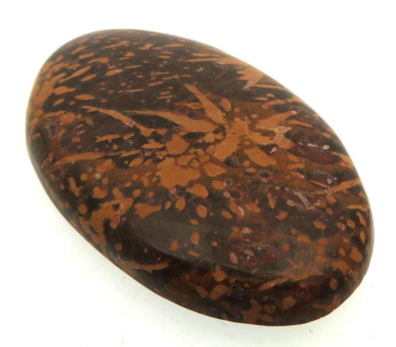 Oval 39x24mm Firework Jasper Cabochon 02
