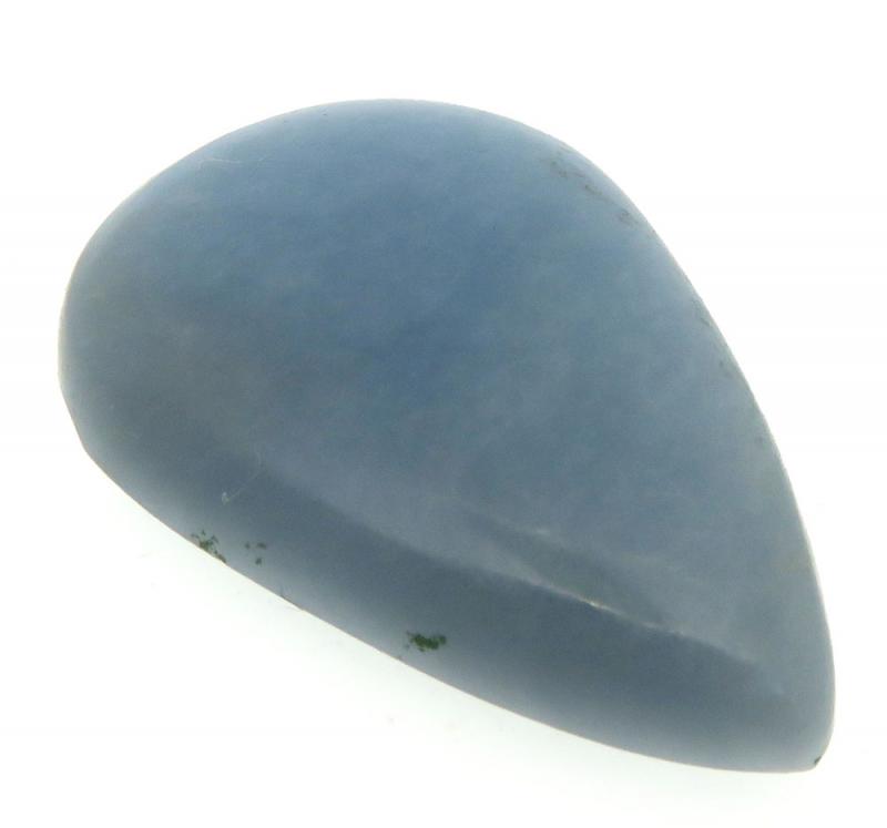 Teardrop 32x21mm Angelite Cabochon 04