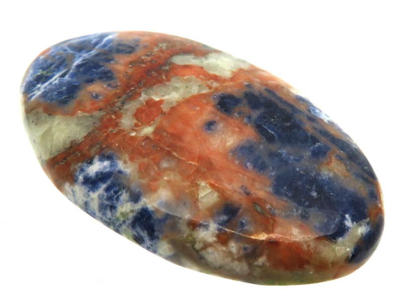 Oval 40x24mm Sunset Sodalite Cabochon 02