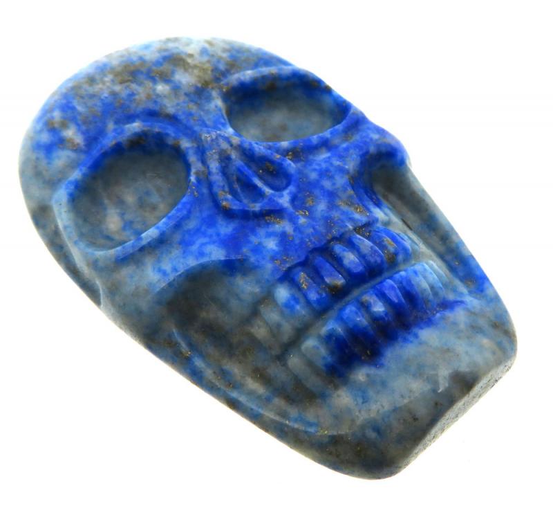 Skull 49x31mm Lapis Lazuli Cabochon 02