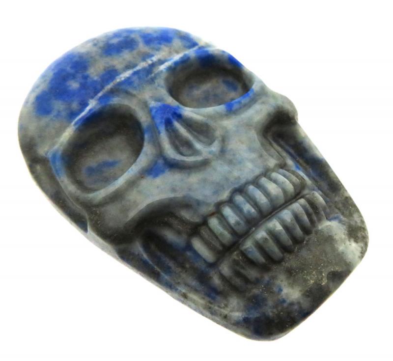 Skull 49x32mm Lapis Lazuli Cabochon 03