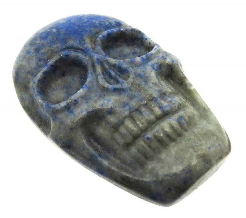 Skull 50x32mm Lapis Lazuli Cabochon 05