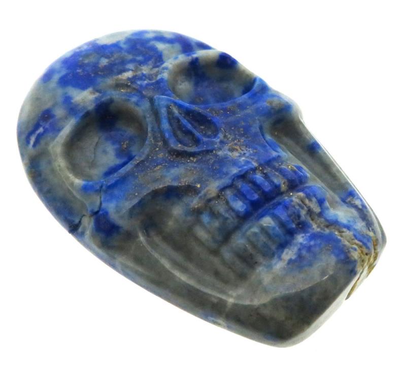 Skull 49x33mm Lapis Lazuli Cabochon 06