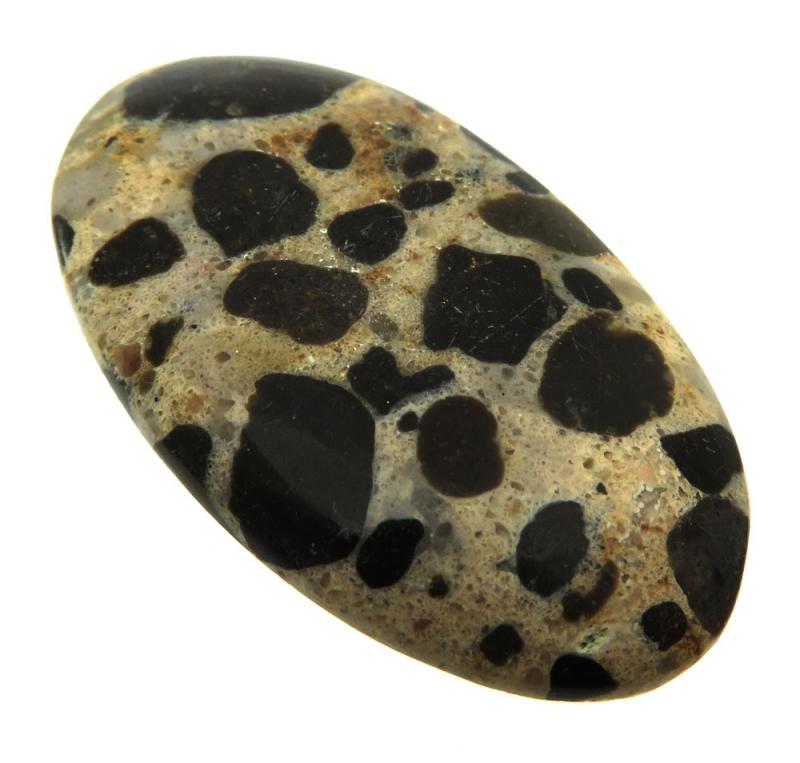 Oval 46x26mm Bauxite Cabochon 01