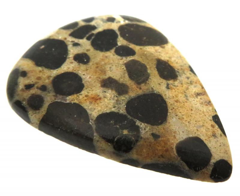 Teardrop 47x35mm Bauxite Cabochon 04