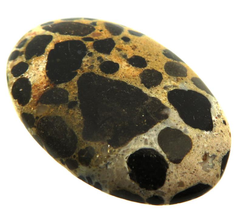Oval 49x32mm Bauxite Cabochon 05