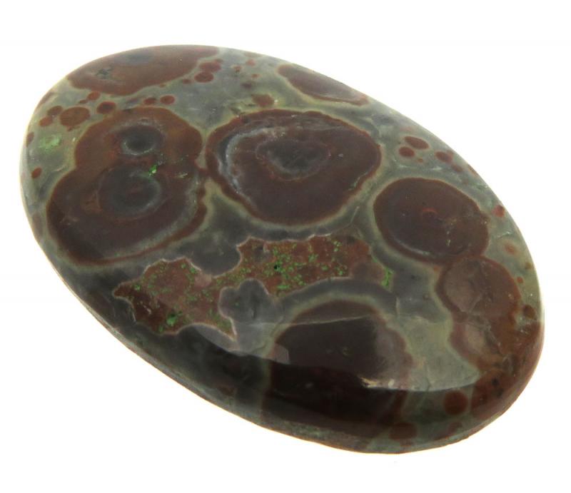 Oval 31x20mm Asteroid Jasper Cabochon 09