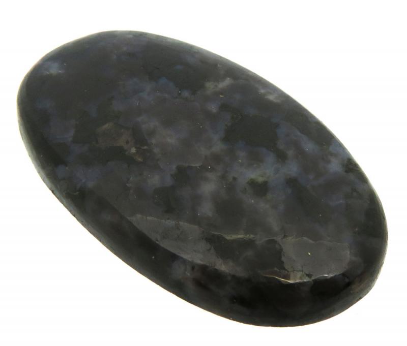 Oval 39x23mm Indigo Gabro Jasper Cabochon 07