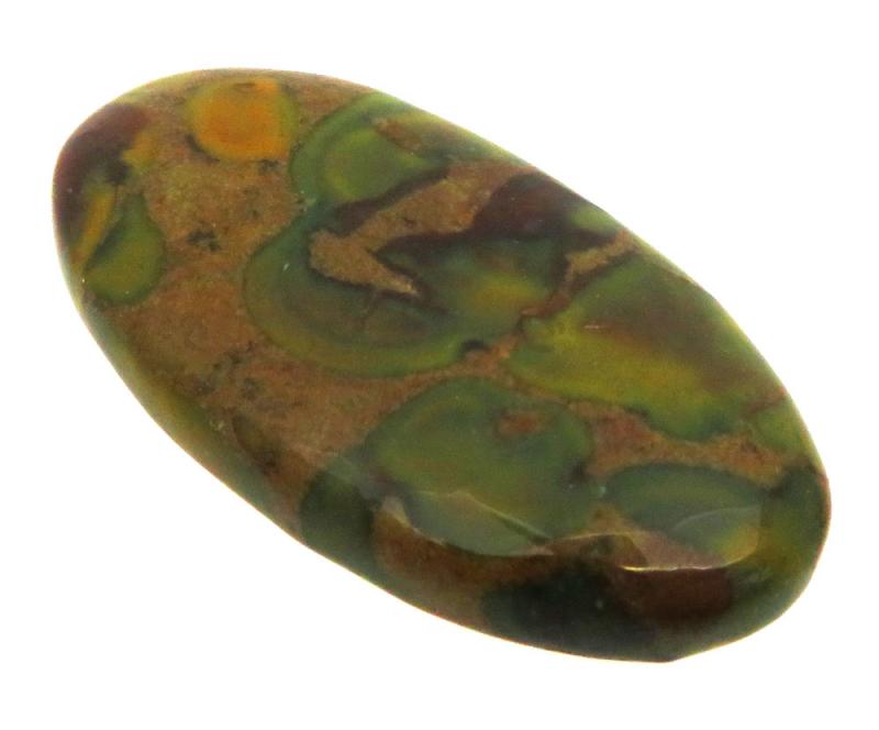 Oval 36x19mm Fruit Jasper Cabochon 03