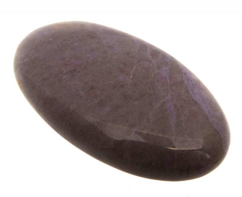 Oval 36x21mm Purple Jade Cabochon 03