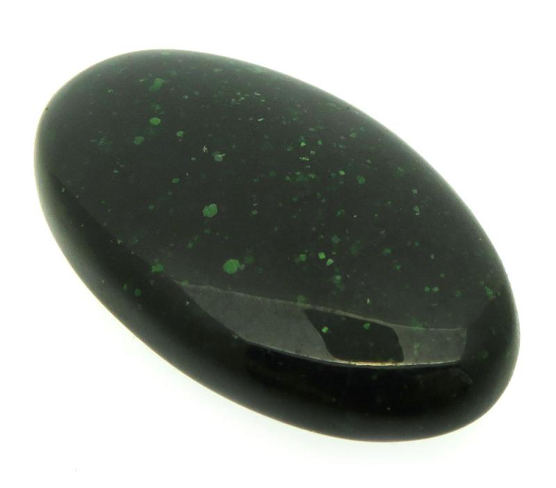 Oval 32x19mm Greenstone Cabochon 06