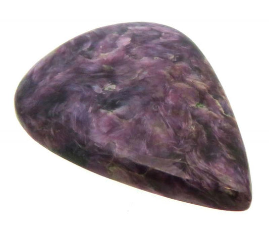Teardrop 42x30mm Charoite Cabochon 09