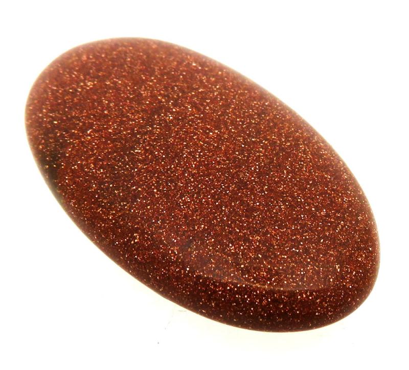 Oval 36x21mm Goldstone Cabochon 05