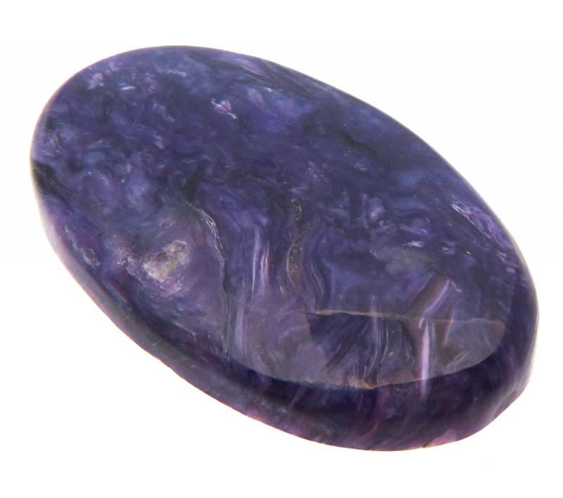 Oval 36x22mm Charoite Cabochon 15