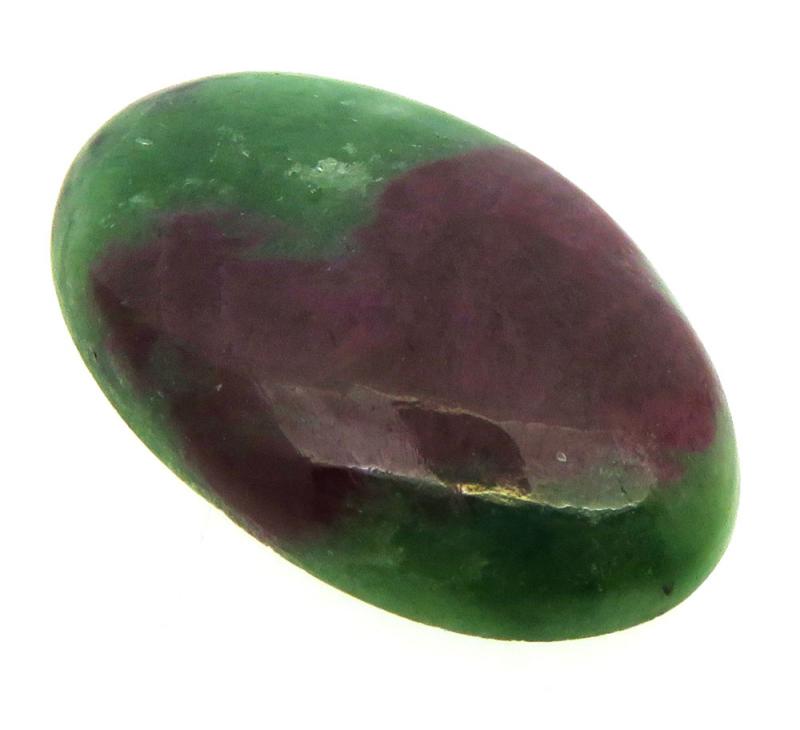 Oval 31x20mm Ruby Zoisite Cabochon 07