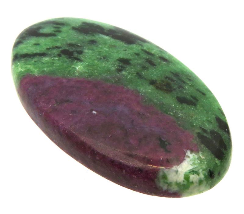 Oval 46x27mm Ruby Zoisite Cabochon 10