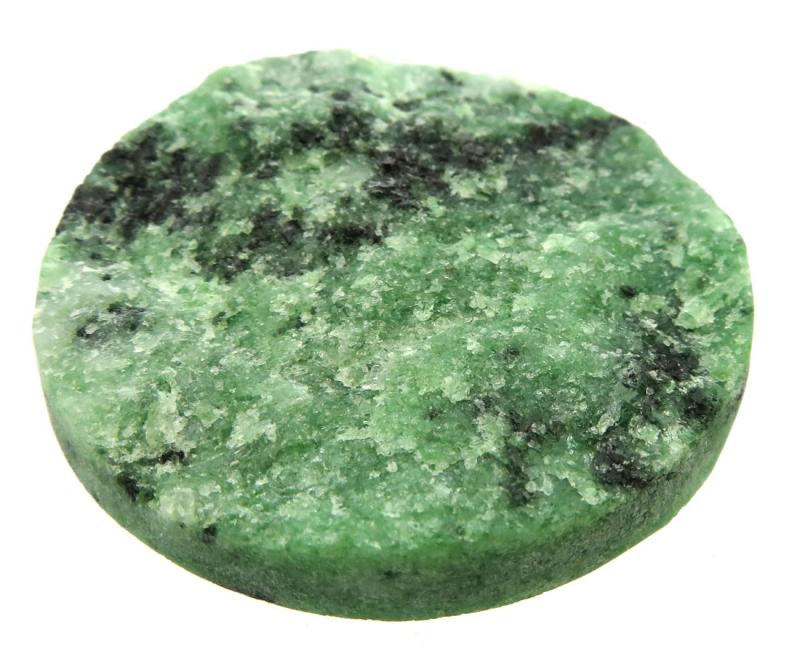 Round 42x42mm Druzy Zoisite Cabochon 02