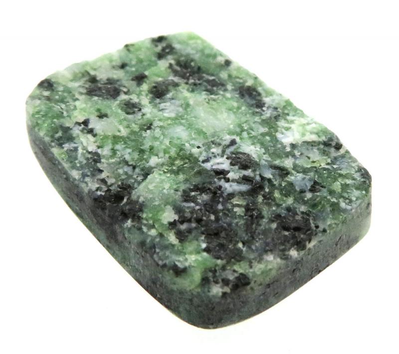 Rectangle 24x18mm Druzy Zoisite Cabochon 03