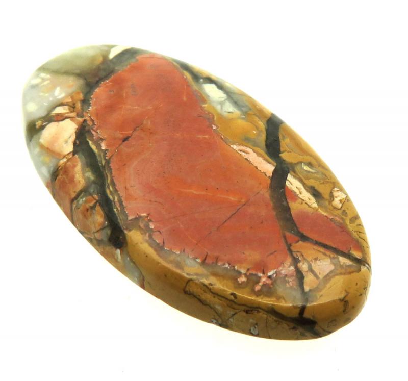 Oval 34x18mm Maligano Jasper Cabochon 08