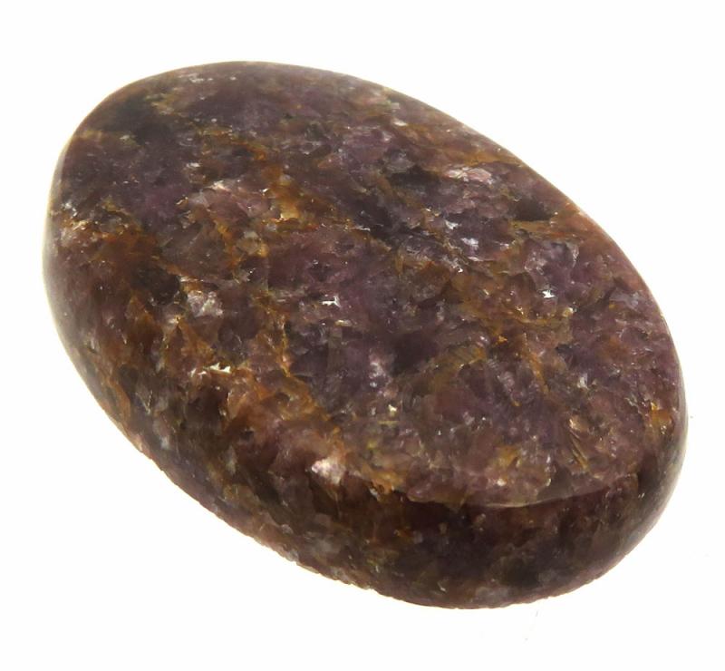 Oval 37x24mm Lepidolite Cabochon 04