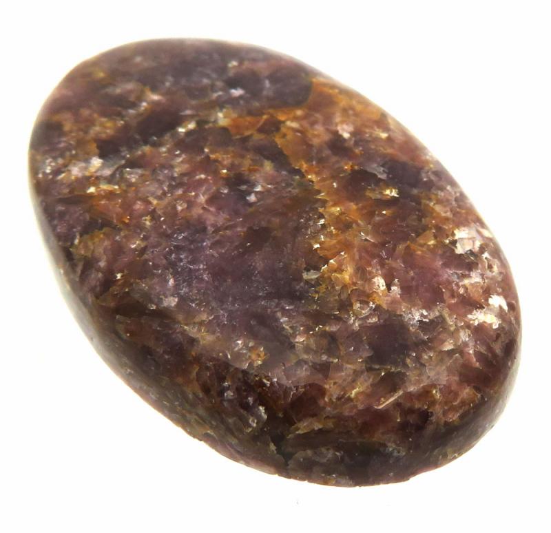 Oval 38x24mm Lepidolite Cabochon 07
