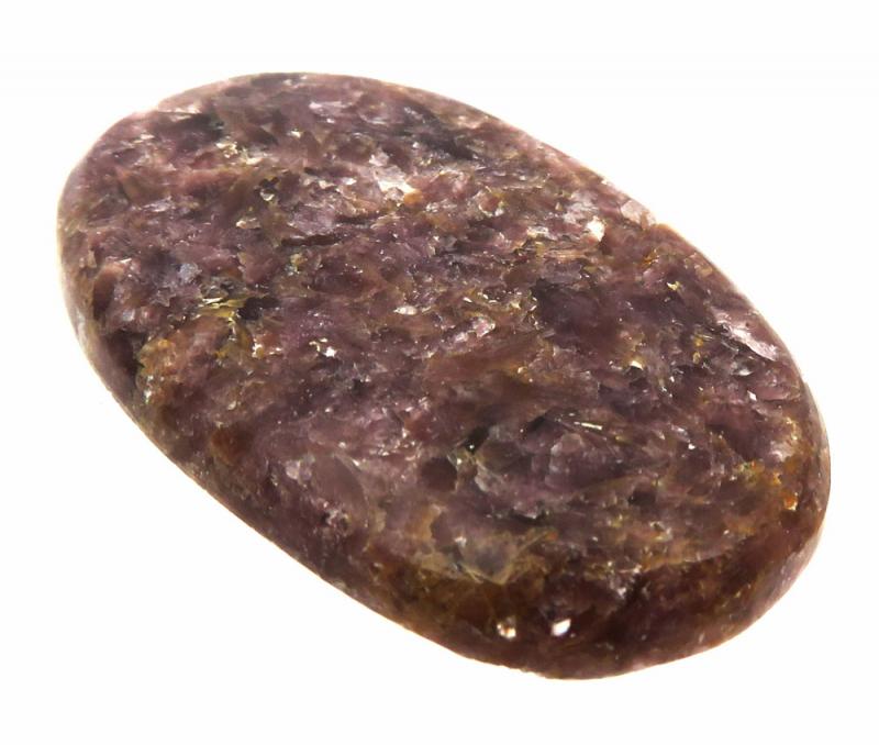 Oval 38x23mm Lepidolite Cabochon 08