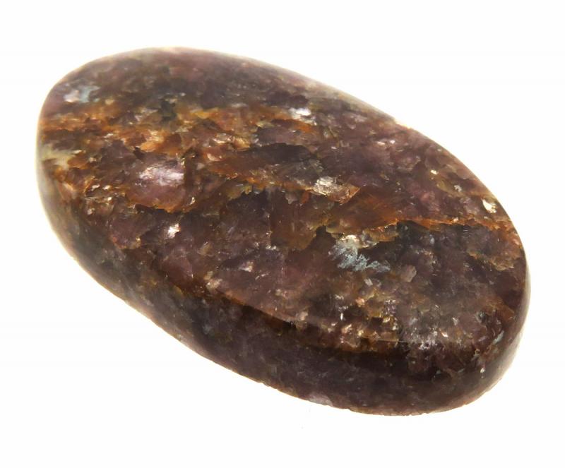 Oval 40x23mm Lepidolite Cabochon 13