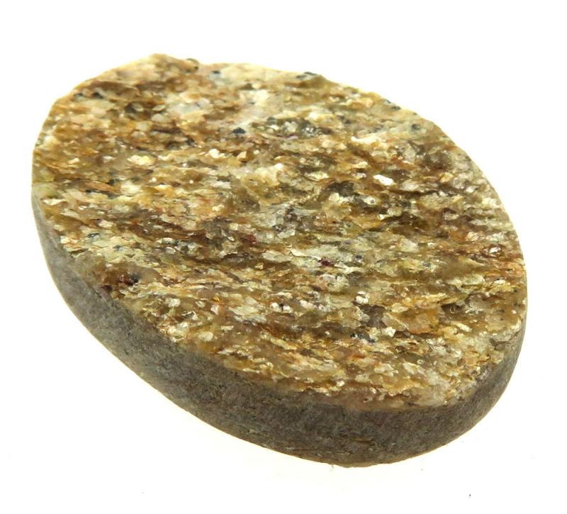 Oval 32x22mm Druzy Mica in Quartz Cabochon 10