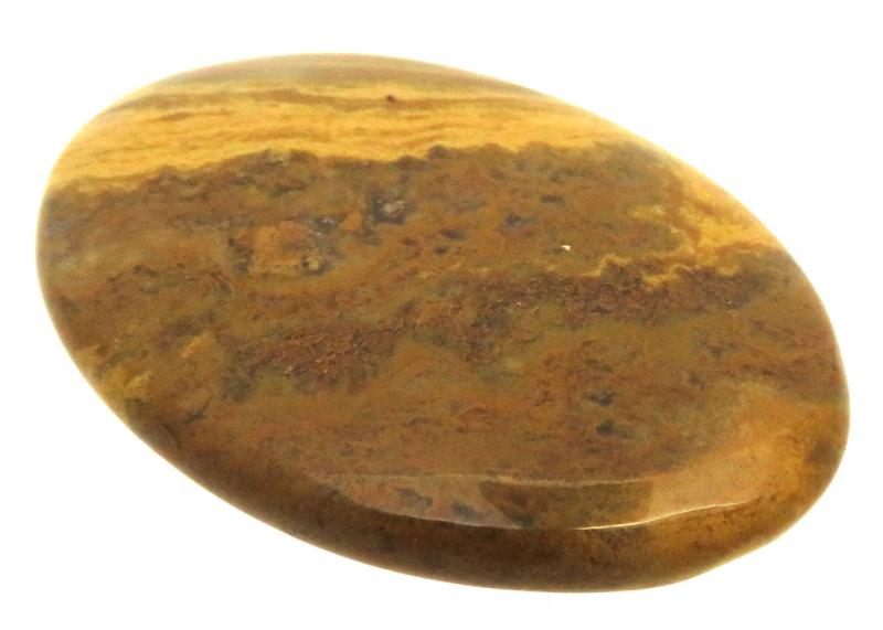 Oval 53x37mm Wood Jasper Cabochon 06