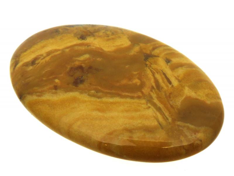 Oval 46x31mm Wood Jasper Cabochon 08