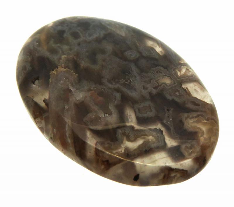 Oval 31x21mm Turkish Stick Agate Cabochon 15