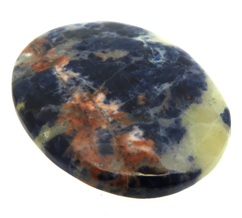 Oval 38x29mm Sunset Sodalite Cabochon 11