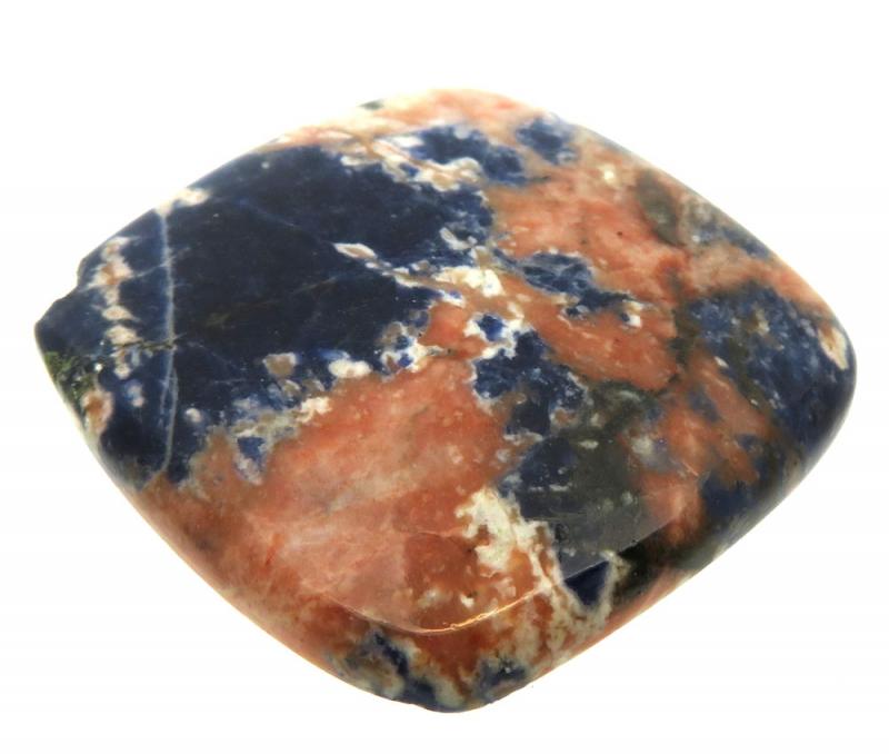 Square 39x39mm Sunset Sodalite Cabochon 15