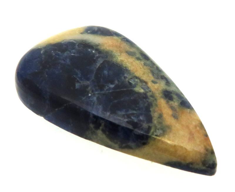 Teardrop 35x20mm Sunset Sodalite Cabochon 19