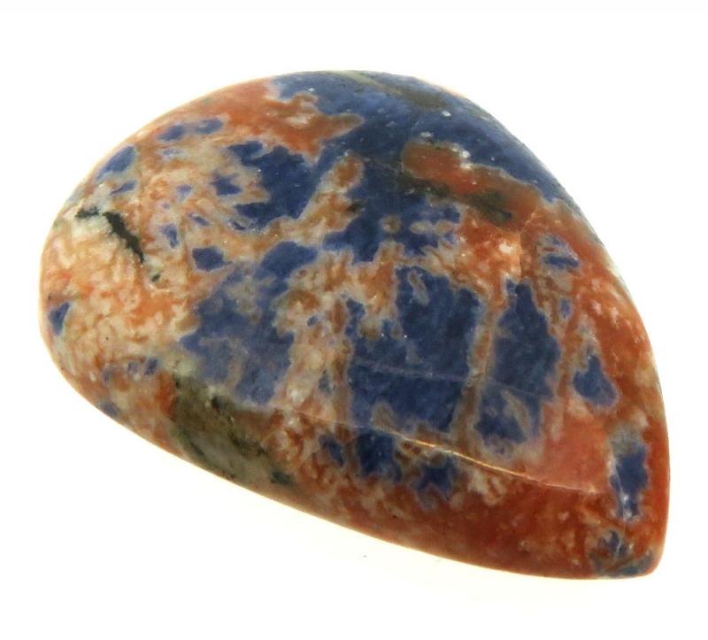 Teardrop 30x23mm Sunset Sodalite Cabochon 23