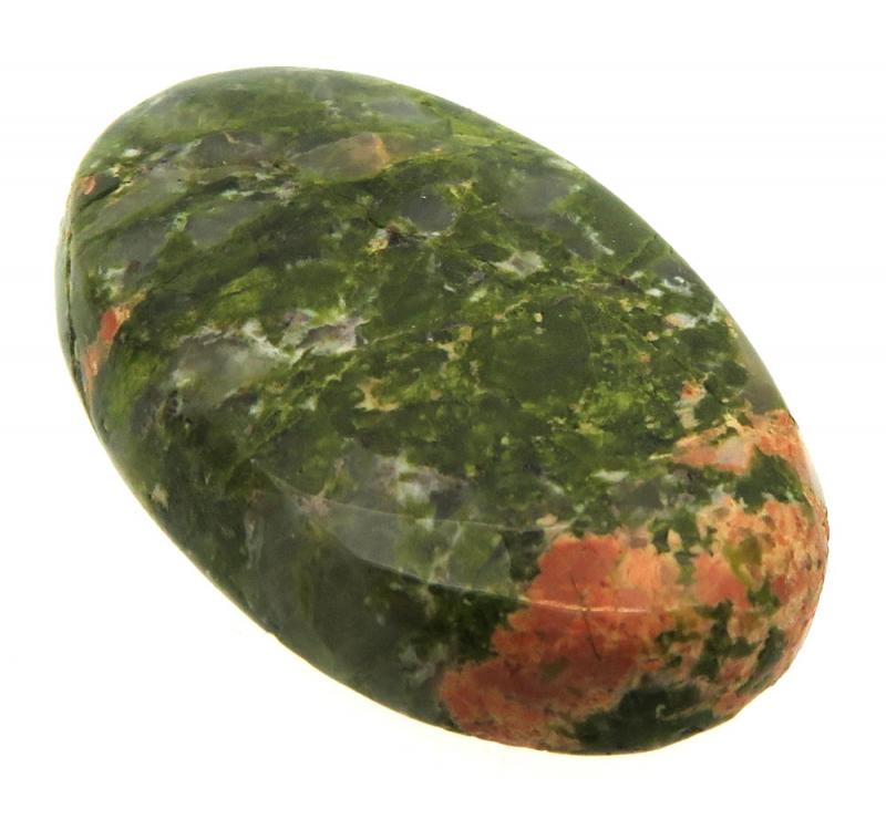 Oval 32x20mm Unakite Cabochon 04