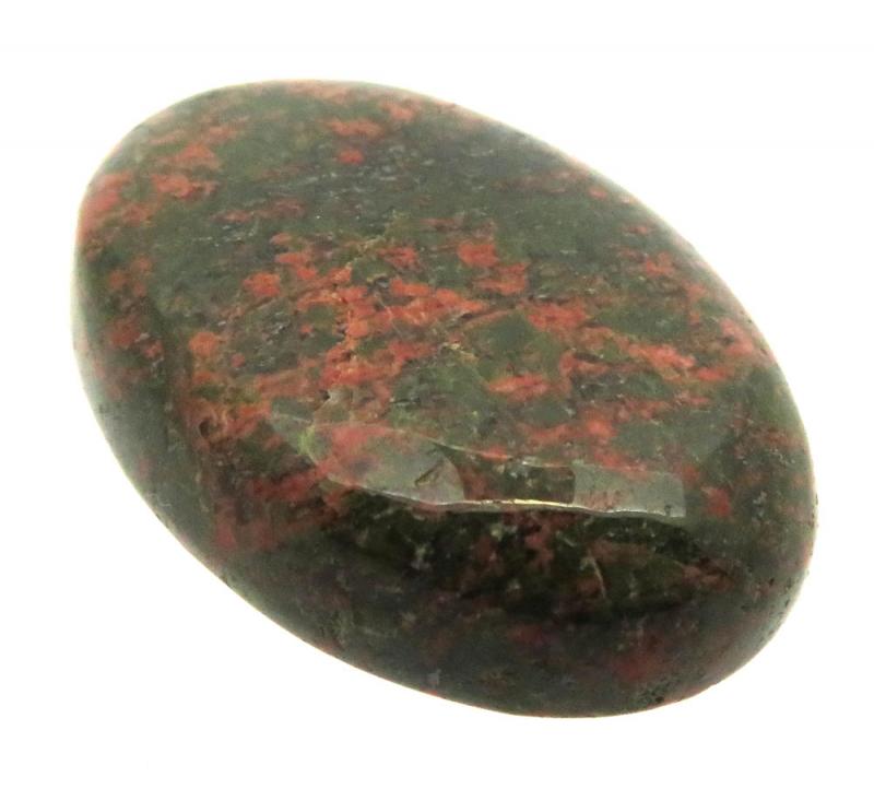 Oval 31x22mm Unakite Cabochon 05