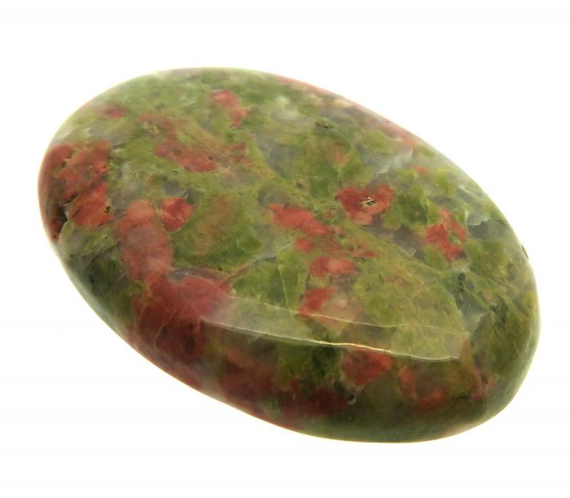 Oval 31x21mm Unakite Cabochon 10