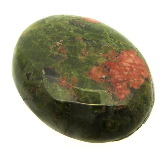 Oval 28x22mm Unakite Cabochon 11