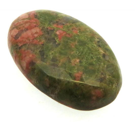 Oval 26x17mm Unakite Cabochon 12