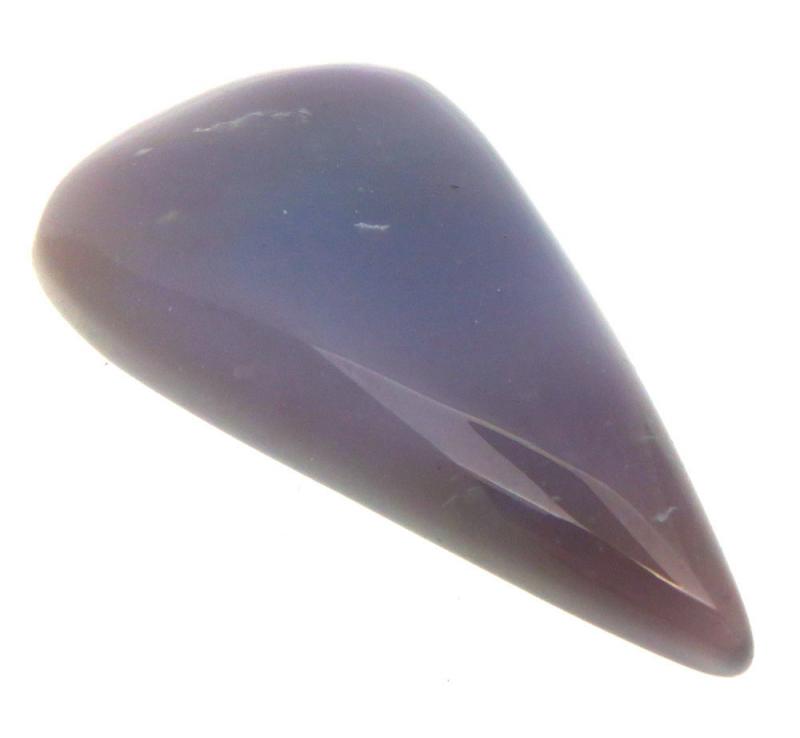 Teardrop 39x21mm Lavender Dendritic Cabochon 03