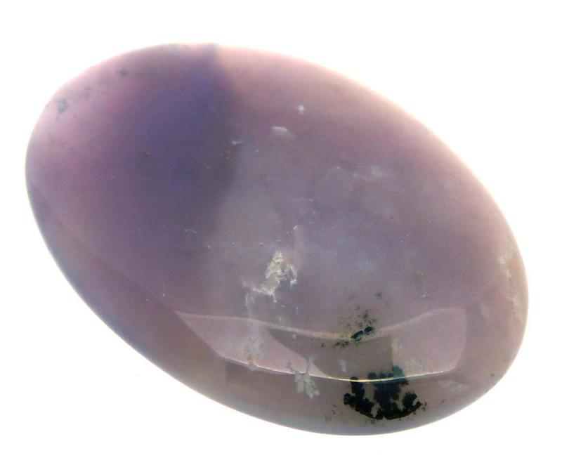 Oval 41x28mm Lavender Dendritic Cabochon 04