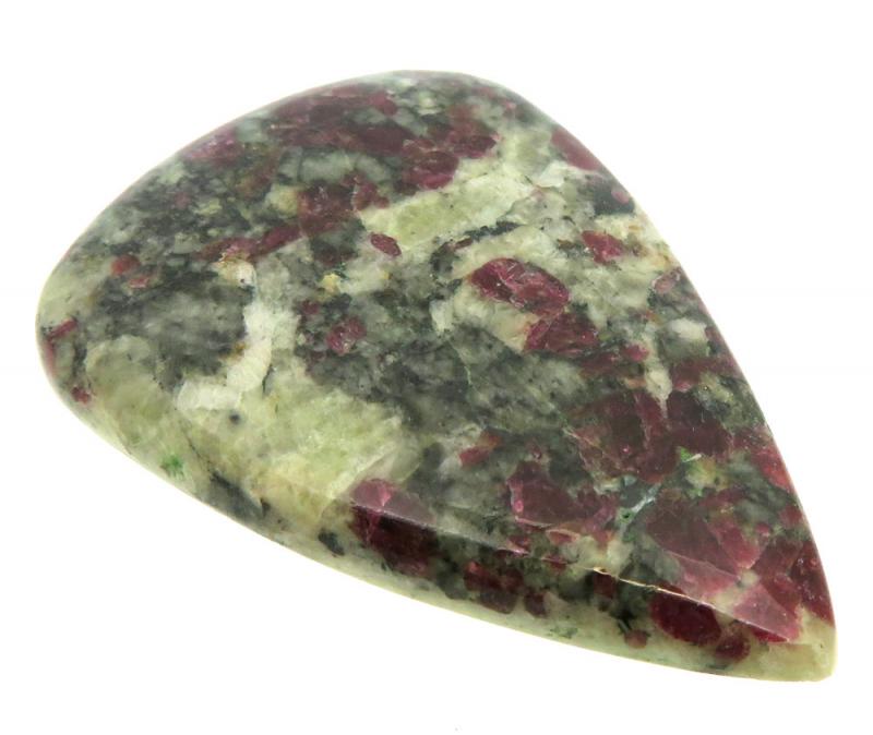 Teardrop 43x31mm Eudialyte Cabochon 05