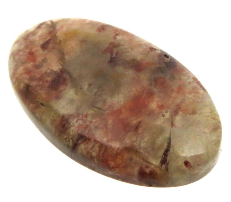 Oval 38x21mm Lepidocrocite Mix Cabochon 12