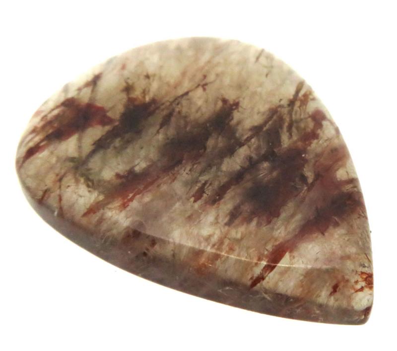Teardrop 42x32mm Lepidocrocite Mix Cabochon 14