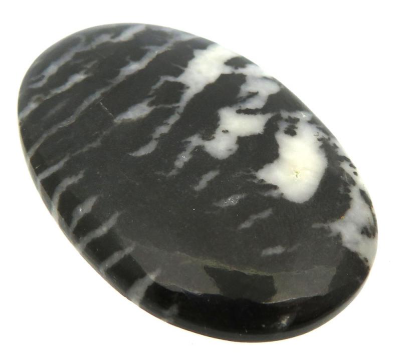 Oval 49x31mm White Buffalo Turquoise Cabochon 08
