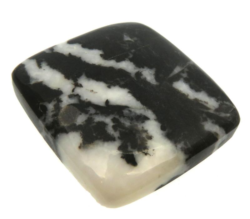 Rectangle 31x29mm White Buffalo Turquoise Cabochon 10
