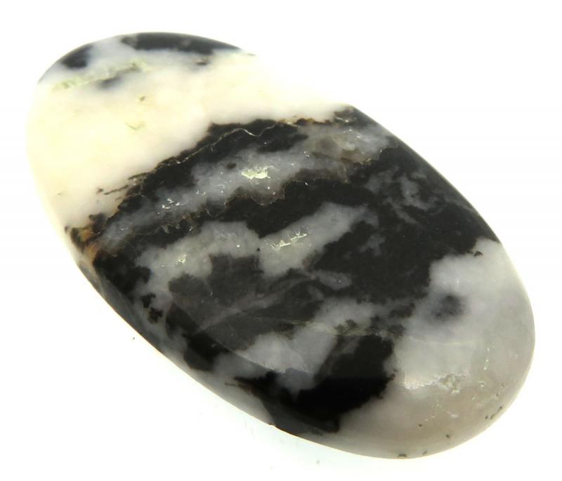 Oval 39x21mm White Buffalo Turquoise Cabochon 21